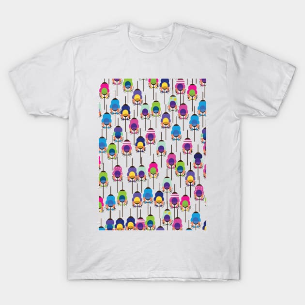 Bicycle Race T-Shirt by nickemporium1